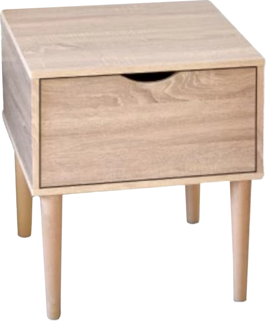 HOPMA 合馬家具 工業風單抽斗櫃 漂流木 W450xD450xH523mm, 1抽, 1個