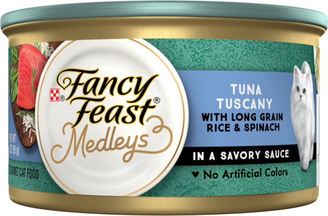 팬시피스트 3개월 이후 고양이 엘레강트메들리 투스카니 습식사료, 참치, 85g, 24개