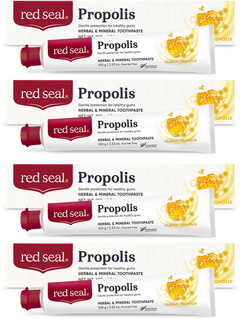 레드씰 프로폴리스 치약, 100g, 4개