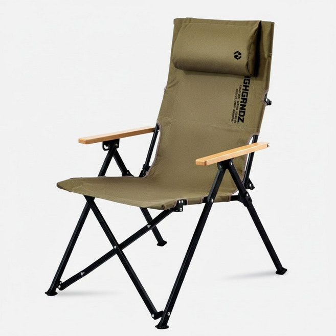 하이그라운즈 리클라이너 릴렉스 체어, 브라운, 1개