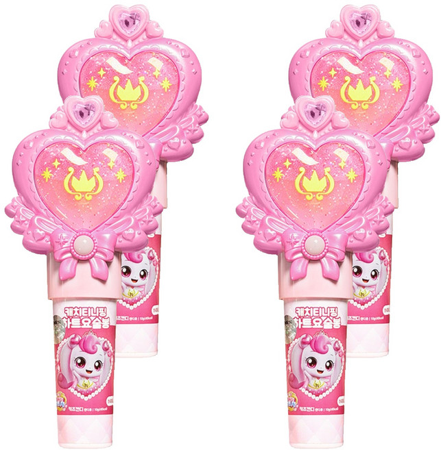 리더스인팜 캐치티니핑 하트요술봉 키즈비타민 랜덤발송, 10정, 4개