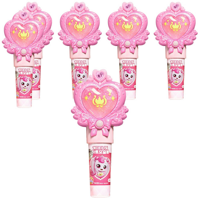 리더스인팜 캐치티니핑 하트요술봉 키즈비타민 랜덤발송, 10정, 6개