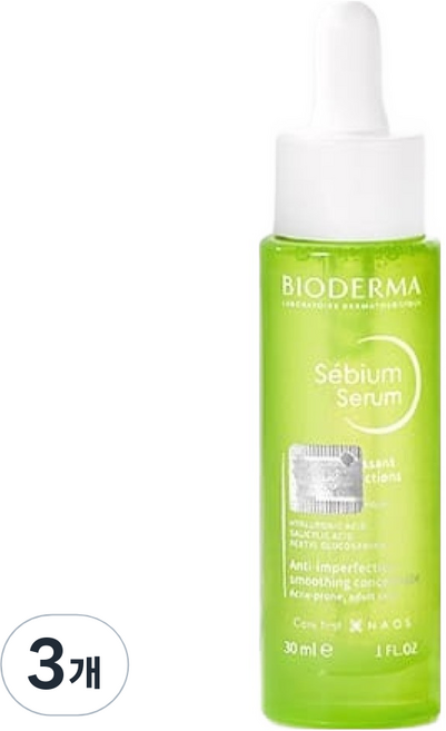 바이오더마 세비엄 세럼, 30ml, 3개
