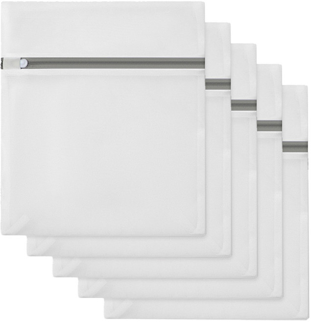 모던모어 촘촘 튼튼 사각 세탁망 50 x 60 cm, 화이트, 5개