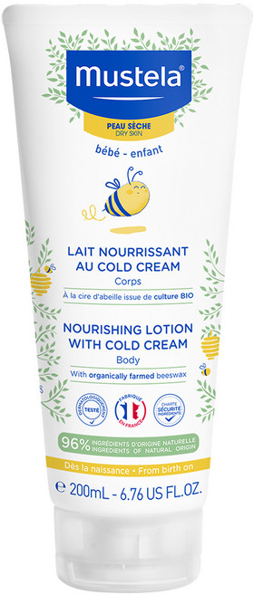 무스텔라 너리싱 로션 위드 콜드크림, 200ml, 1개