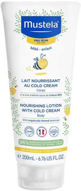 무스텔라 너리싱 로션 위드 콜드크림, 200ml, 1개 - 쿠팡