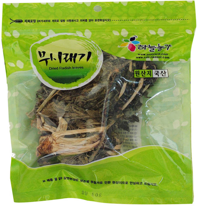 나물이야기 국산 무시래기, 50g, 1개