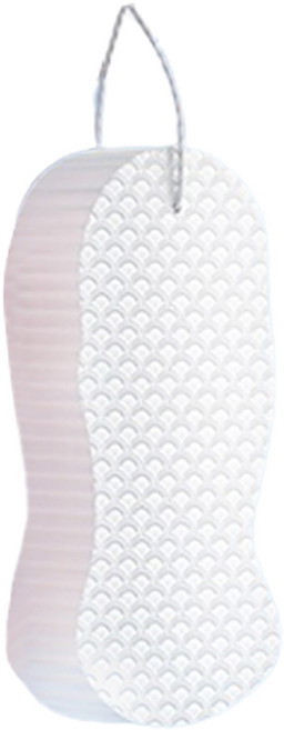 원이네 소프트 클랜징 때밀이 스펀지, 화이트, 1개입, 1개