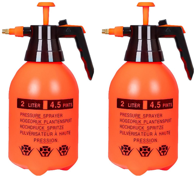 小麥購物 高壓式噴壺 C435 285g, 2個, 橘色