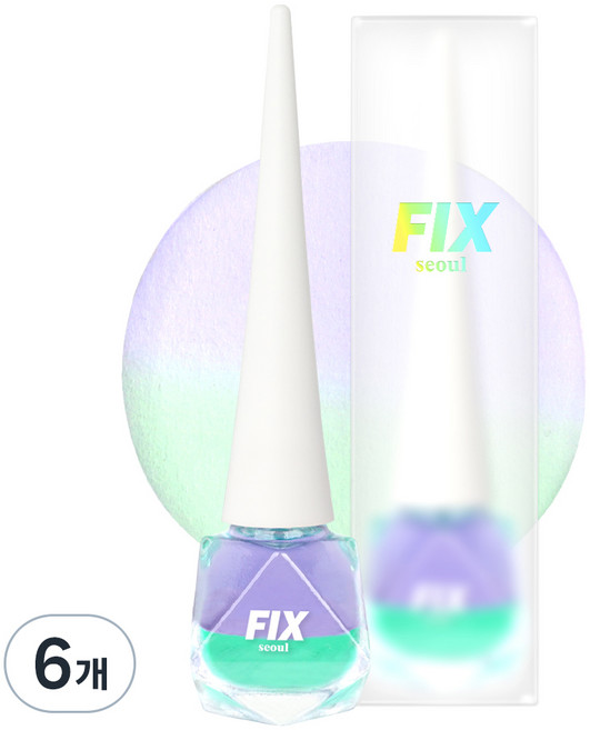 픽스서울 투페이스 큐티클오일, 6개, 8ml