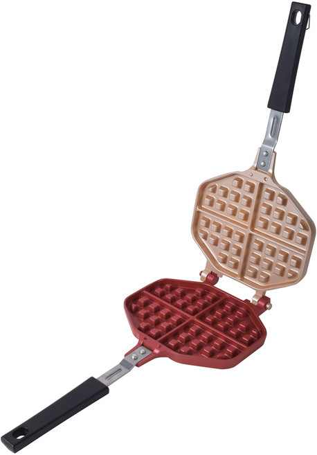 이지쿠커 와플팬, 17cm, 1개