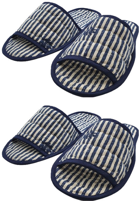 오션타올 워셔블 거실화 스프라이프, 랜덤발송, 2세트