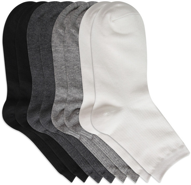 코지라벨 여성용 골지 중목 양말 8켤레 세트