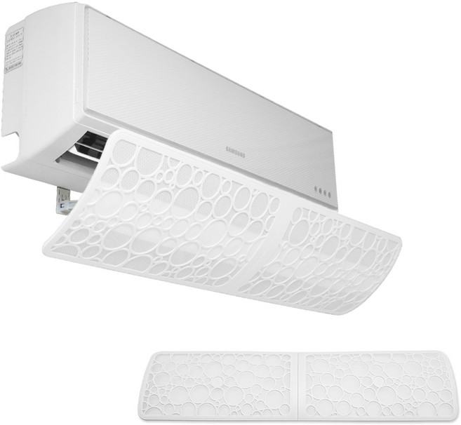 대한몰 윈드플렉스 벽걸이 에어컨 바람막이 벽걸이형 일반형, WV-9022N, 2개