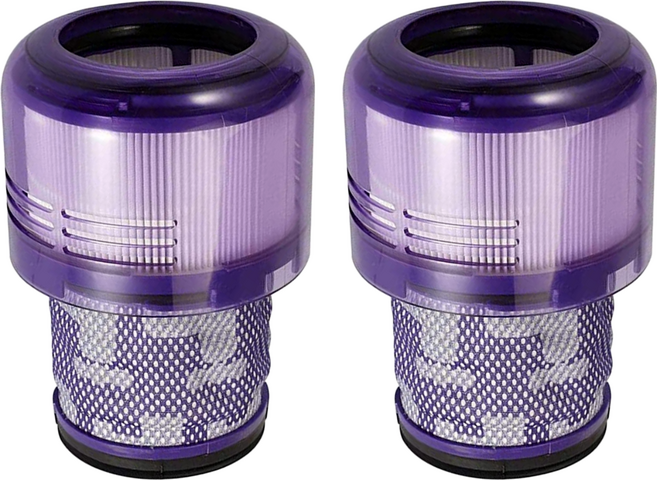 PUREBURG 淨博 二合一高效HEPA空氣濾網 X2 適用 Dyson無線吸塵器V11 Torque Drive/V11 Fluffy/V11 Absolute/V11 Animal/V11/V15/SV22/SV14/SV15, V11, 2個