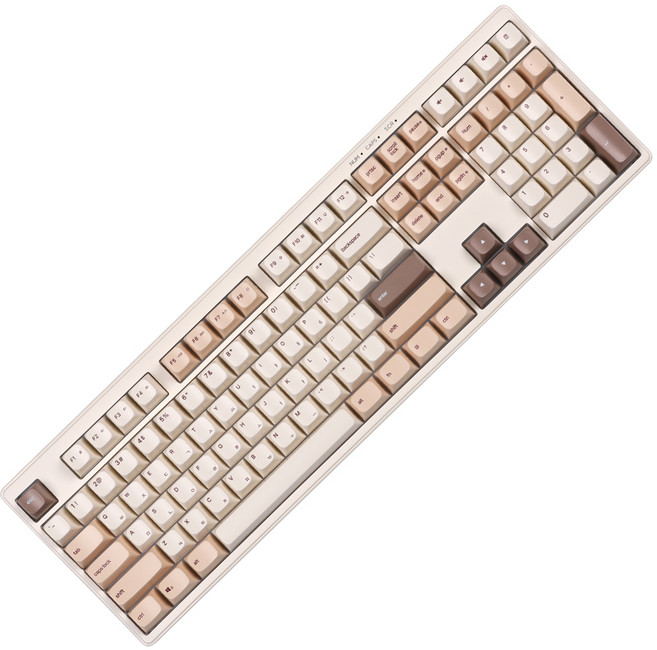 몬스타기어 보글보글 6세대 저소음 게이밍 사무용 풀 배열 윤활 유선 멤브레인 키보드, 마들렌, X108, 제조사축