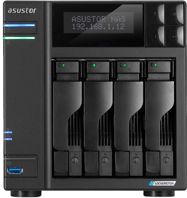 asustor 華芸科技 AS6704T 創作者系列 4Bay NAS 網路儲存伺服器, J0050783