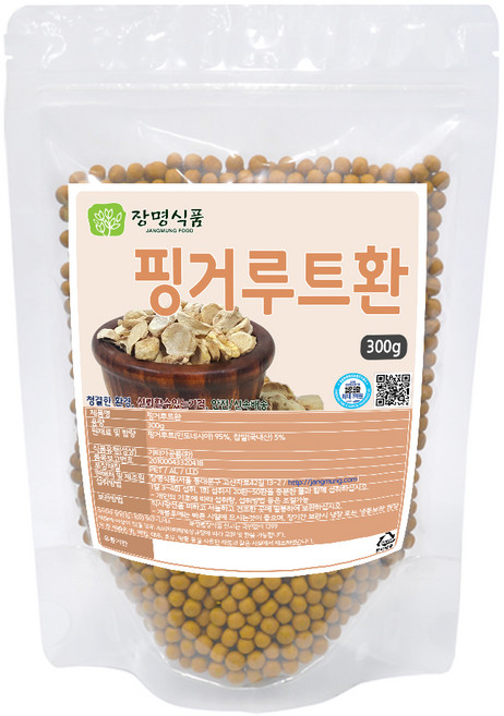 장명식품 핑거루트환, 1개, 300g