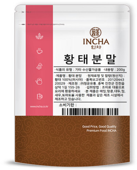 인차 황태분말, 200g, 1개