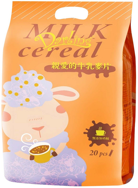 Darling White Coffee 親愛的白咖啡 牛乳麥片, 20條, 30g