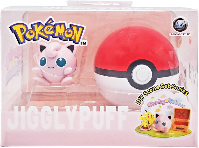 SHIFENG CULTURE 实丰文化 PoKeMoN 寶可夢 精靈球 胖丁, 1盒