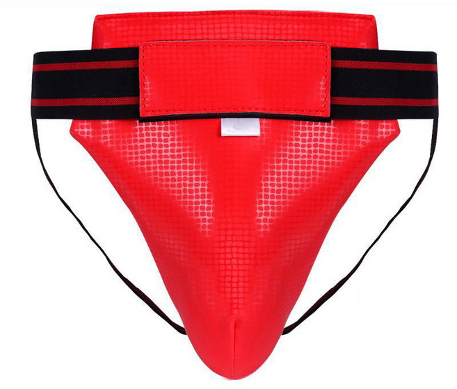 셀러마켓 격투기 낭심 보호대 장비, 레드, 1개