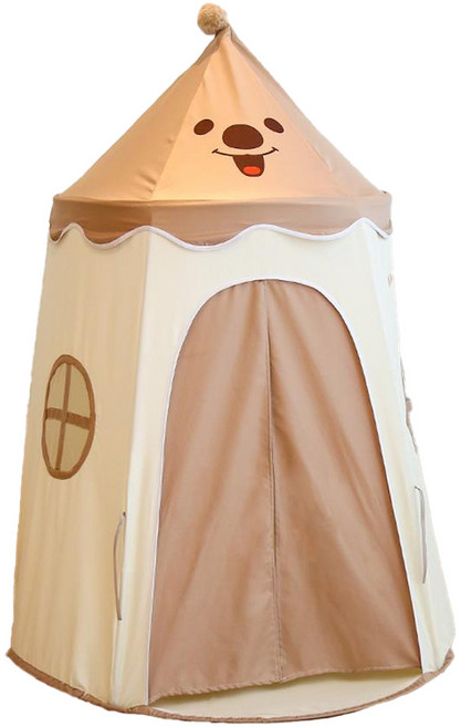 KiKi QUOKKA House Adventure幼兒帳篷, 棕色, 1個