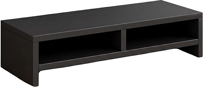 小麥購物 螢幕增高架, 黑色, 1個