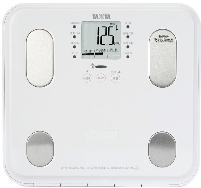 TANITA 塔尼達 九合一體組成計, BC-565, 白色, 1個