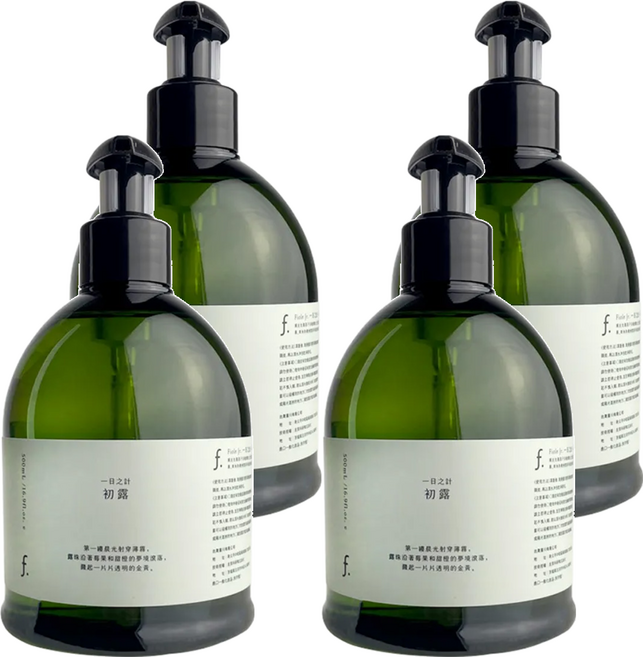 FIOLE 一日之計 初露 敏感洗髮精, 500ml, 4瓶