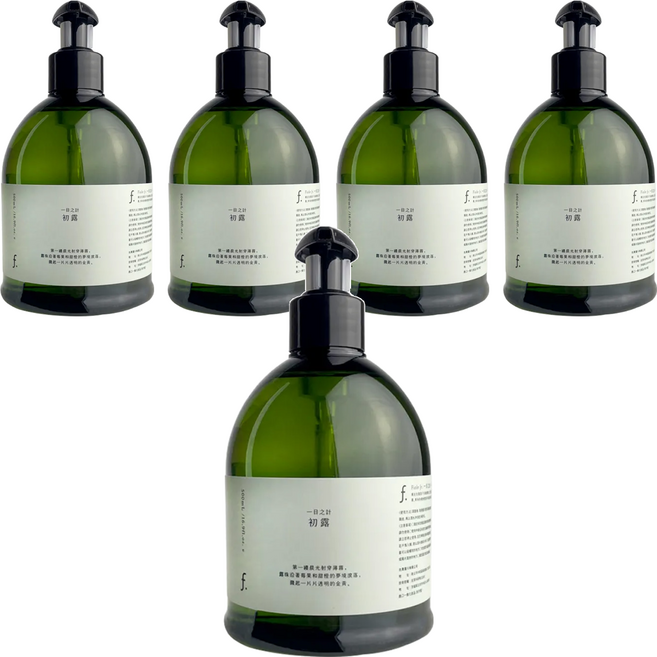 FIOLE 一日之計 初露 敏感洗髮精, 500ml, 5瓶