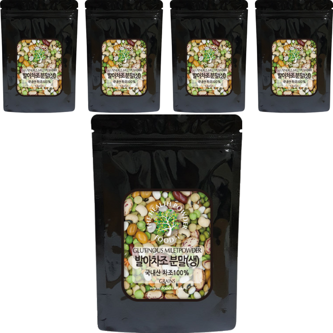 School-i 韓國產發芽生小米粉, 200g, 5個
