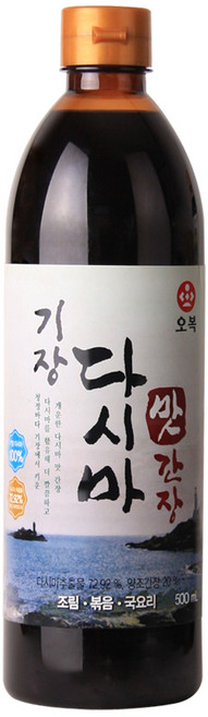오복식품 기장 다시마 맛간장, 1개, 500ml