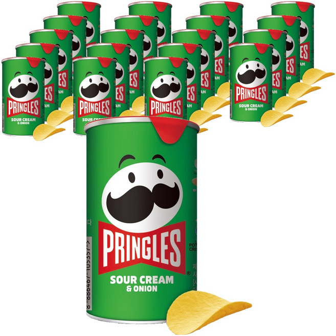 프링글스 사워크림 앤 어니언, 53g, 20개