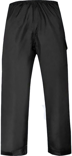 摩托車防水雨褲 口袋型, 黑色的