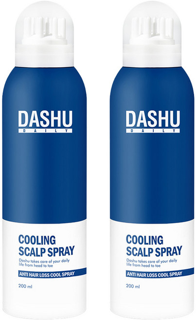 다슈 데일리 쿨링 두피 스프레이, 200ml, 2개