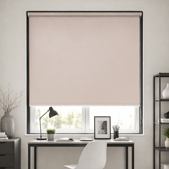 nuguna 무타공 압착식 암막 롤 블라인드