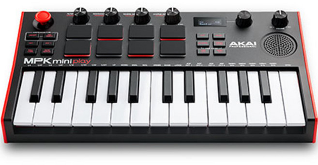 아카이 MPK mini Play MK3 USB 키보드, 혼합색상, 1개