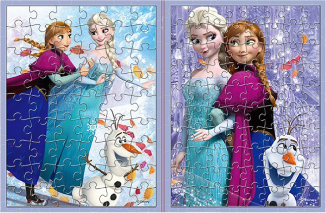 FROZEN 冰雪奇緣 拼圖, 0921, 1盒, 91片