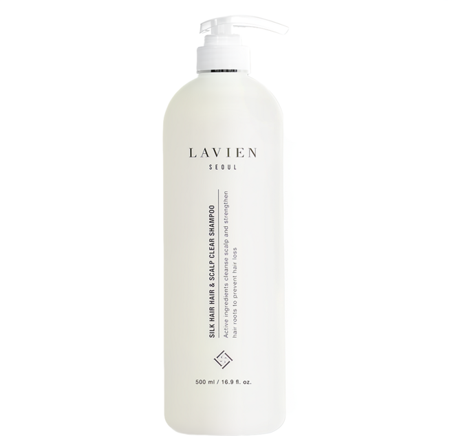 LAVIEN 絲滑柔順頭皮養護全效洗髮乳, 500ml, 1瓶