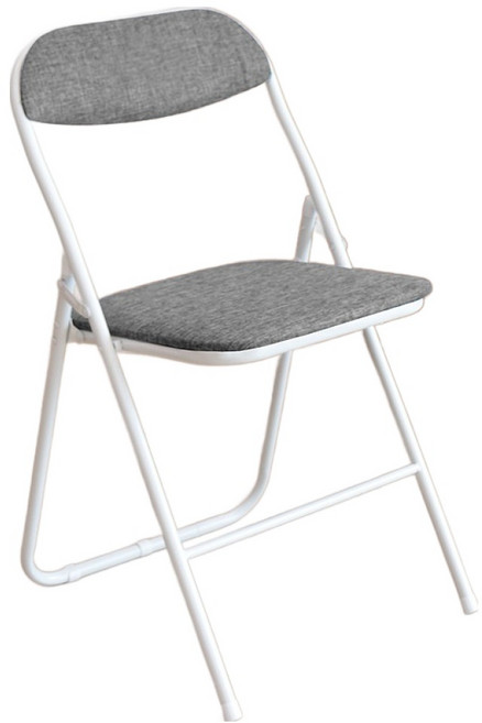 comet 布面摺疊椅 46 x 44 x 78~93cm, 灰色, 1個