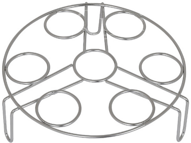 Quasi 蒸廚不鏽鋼蒸蛋架, 17cm, 1個