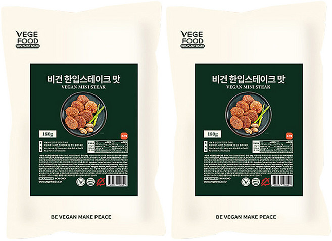 一口迷你素肉排, 180g, 1包