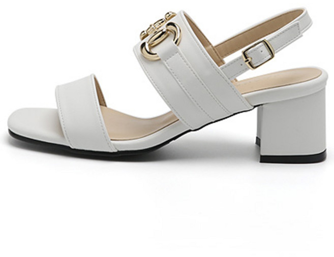 잭앤질 여성용 수제 골드장식 빅사이즈 샌들 JB2305