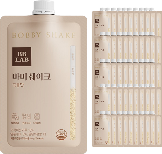 BB LAB 科研 蛋白奶昔粉隨身包 穀物風味, 280g, 10袋