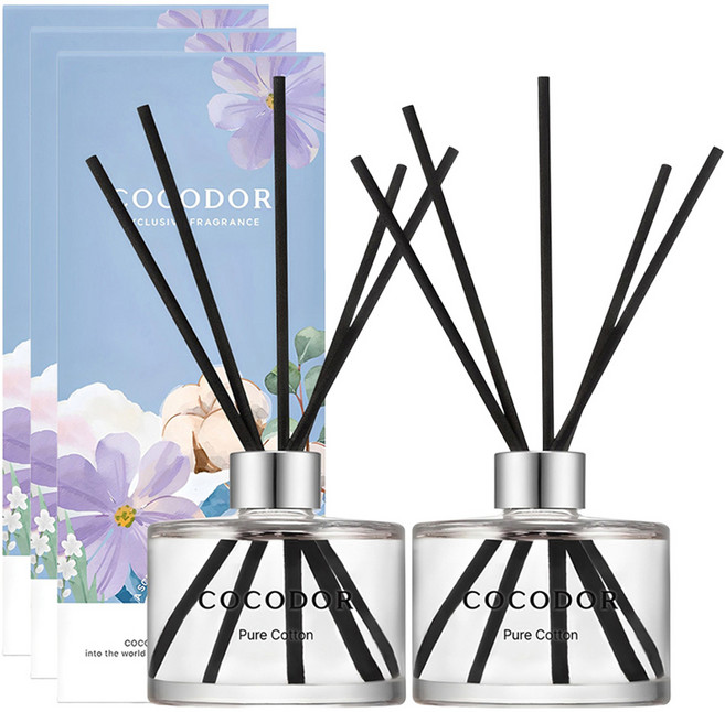 코코도르 퍼퓸 디퓨저, 퓨어코튼, 200ml, 6개