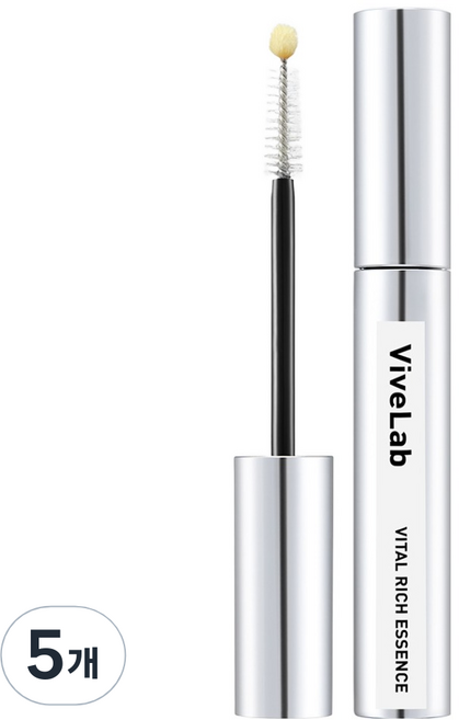 바이브랩 바이탈 리치 에센스 세럼 속눈썹 영양제, 10g, 5개