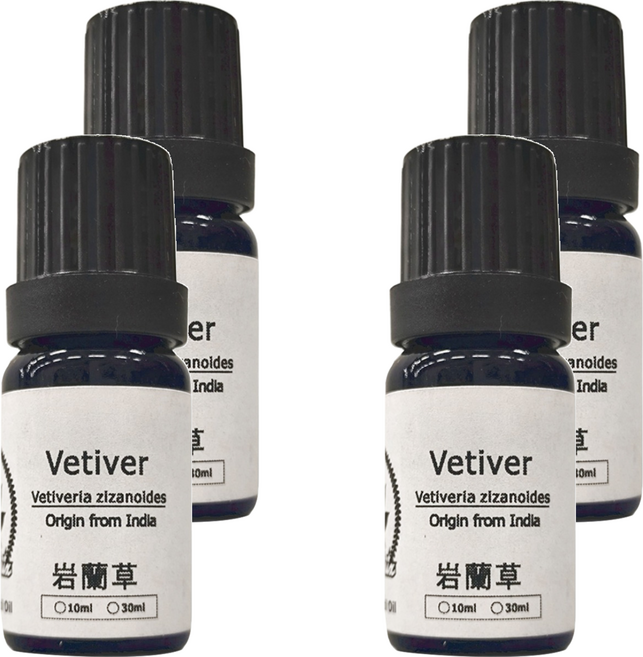 Bio-matrix 百翠氏 岩蘭草純精油, 15g, 10ml, 4個