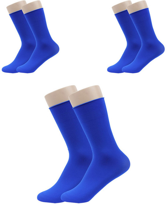 애니레그 발목이 편한 돌돌이 타입 앵클 컬러 양말 스타킹 60D 3종 세트