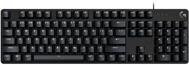 logitech G 羅技G G413 SE 電競 Wired 機械式鍵盤 黑色 茶軸 白色背光 PBT鍵帽 G413